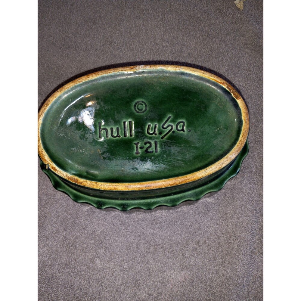 vintage mid-century Hull Pottery planter